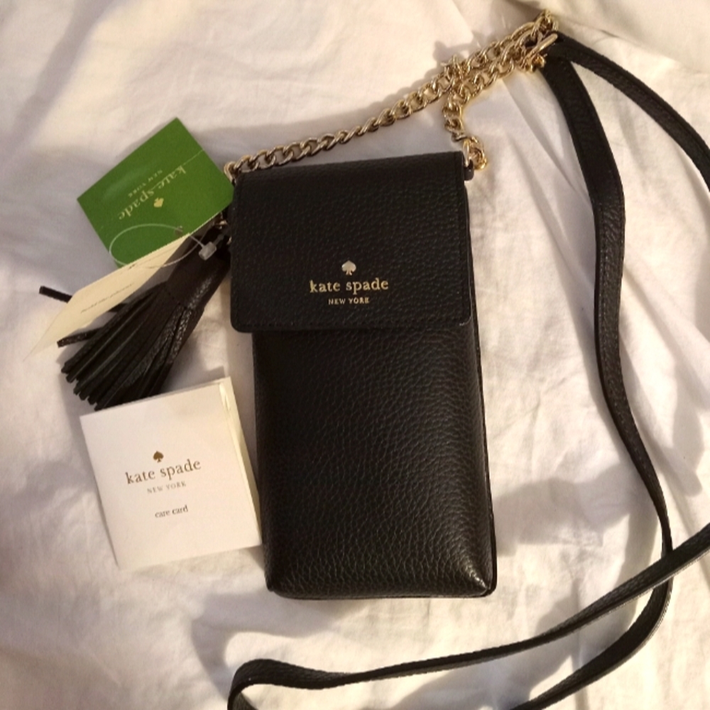 Kate Spade cell phone holder/ wallet/ cross body purse BRAND NEW WITH PACKAGING